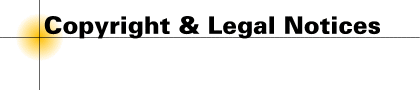 Copyright and Legal Info